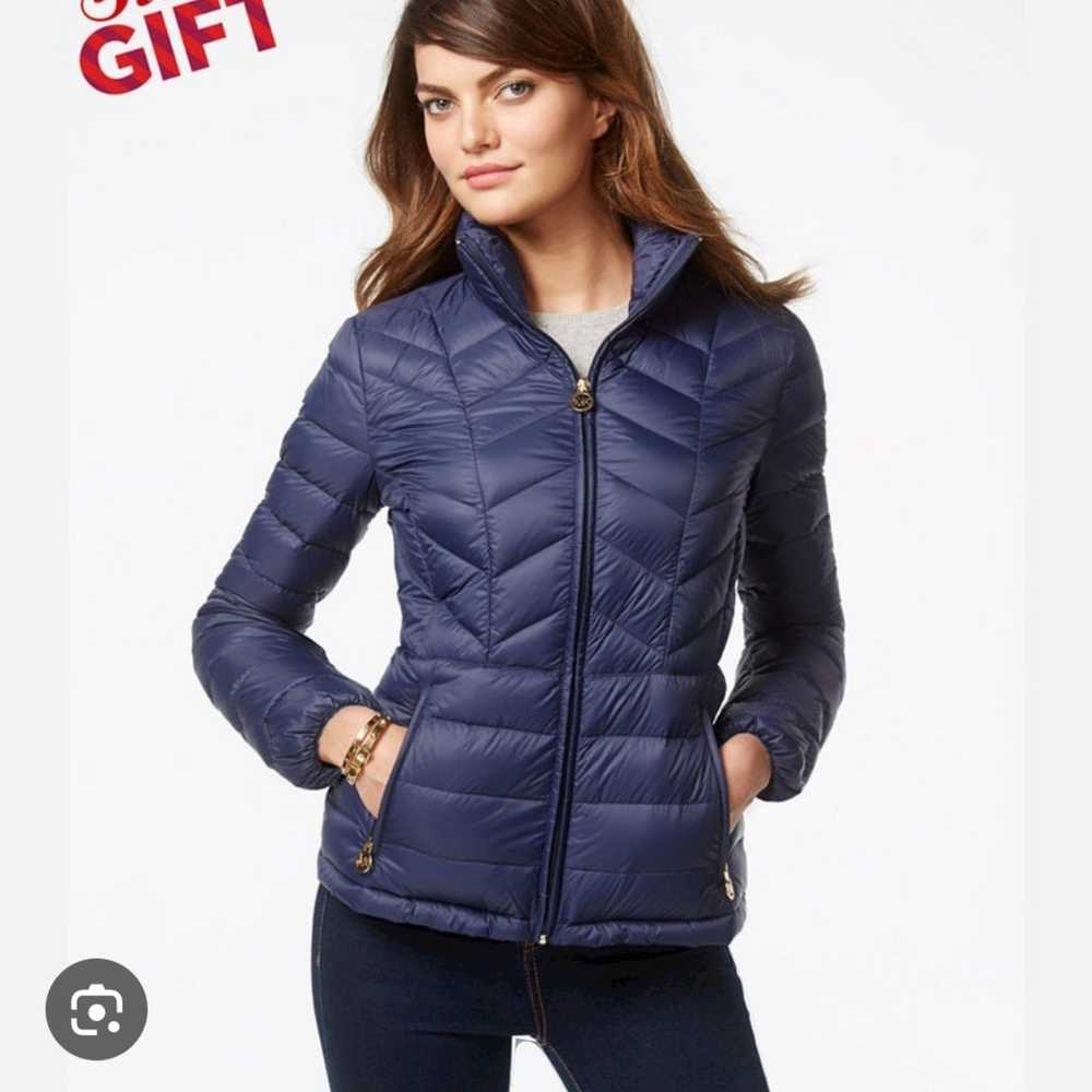 MICHAEL KORS Quilted Packable Down Fill Jacket Si… - image 7
