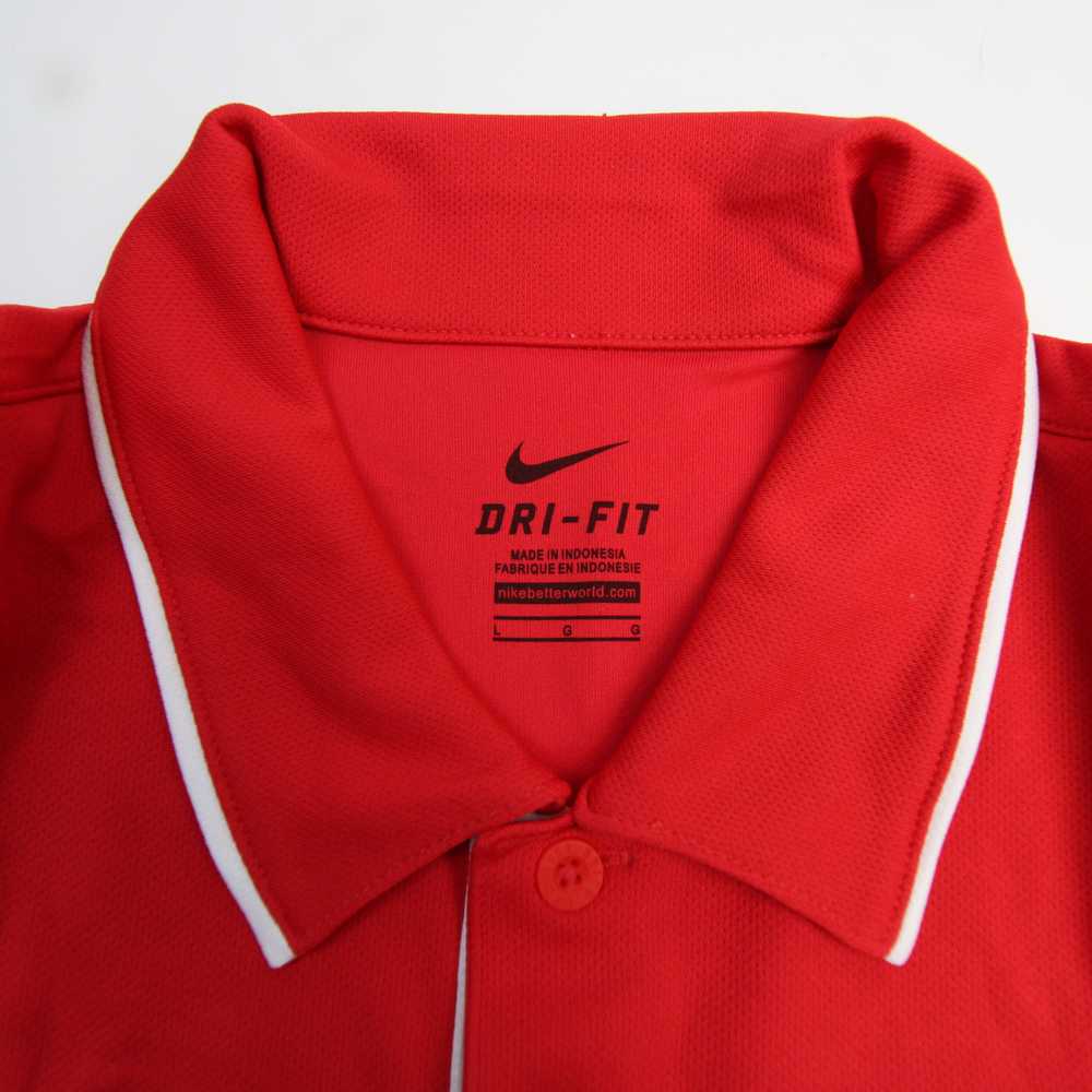 Nike Dri-Fit Polo Men's Red Used - image 3