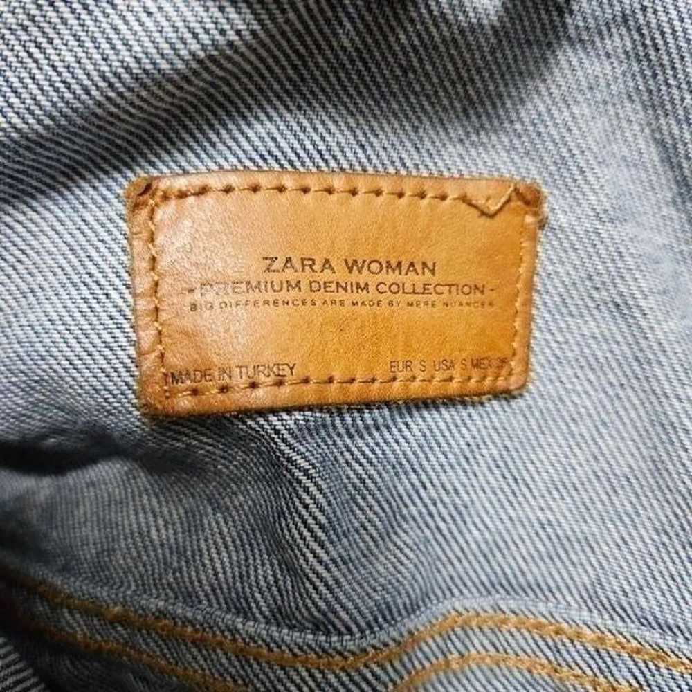 Zara women premium denim collection Jacket - image 2