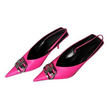 Balenciaga Bb leather heels - image 1