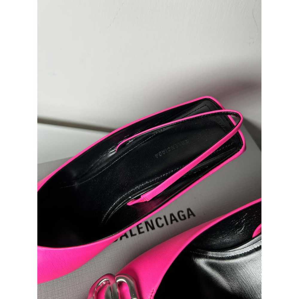 Balenciaga Bb leather heels - image 4