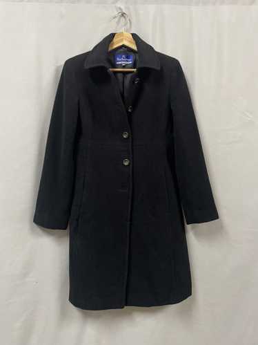 Burberry Burberry Blue Label wool overcoat black … - image 1