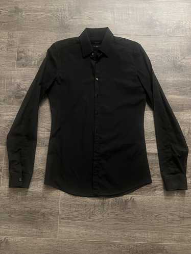 Gucci Black dress shirt slim small 38 / 15 - image 1