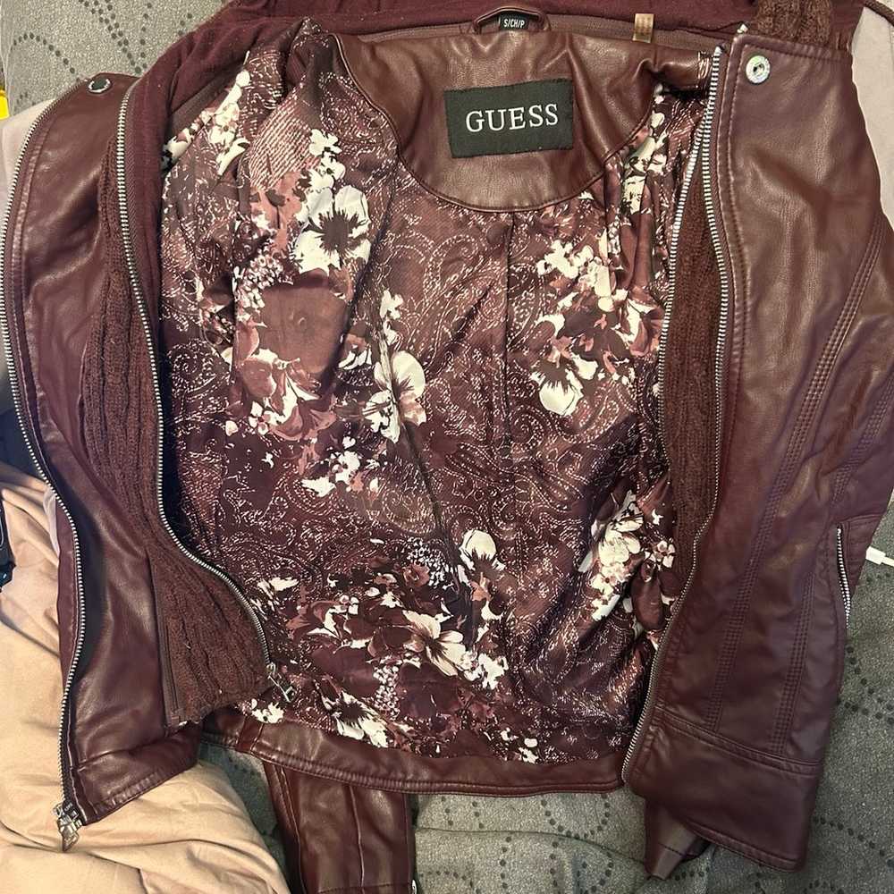 Guess Faux Leather Jacket for Women - image 2