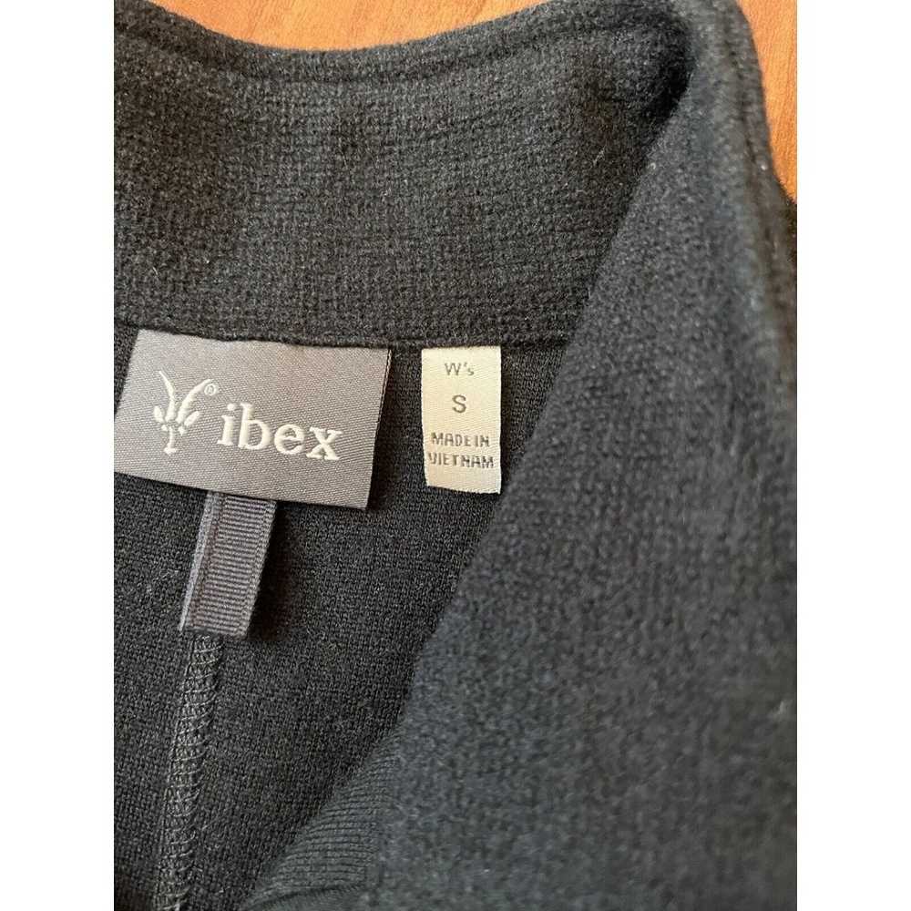 Ibex Vest Women's Size Small Black Merino Wool Fu… - image 5