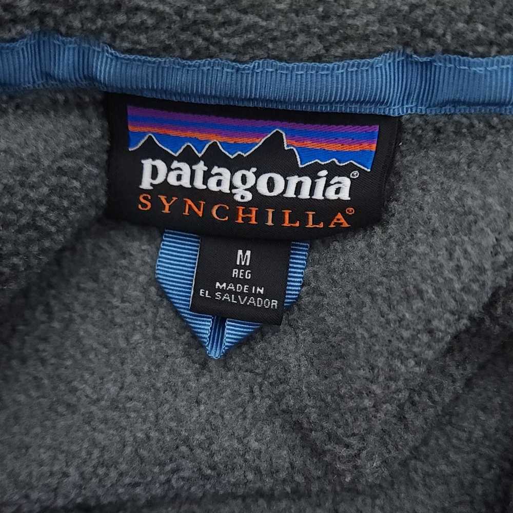 Patagonia Synchilla Fleece Full Zip Snap-T Jacket… - image 5