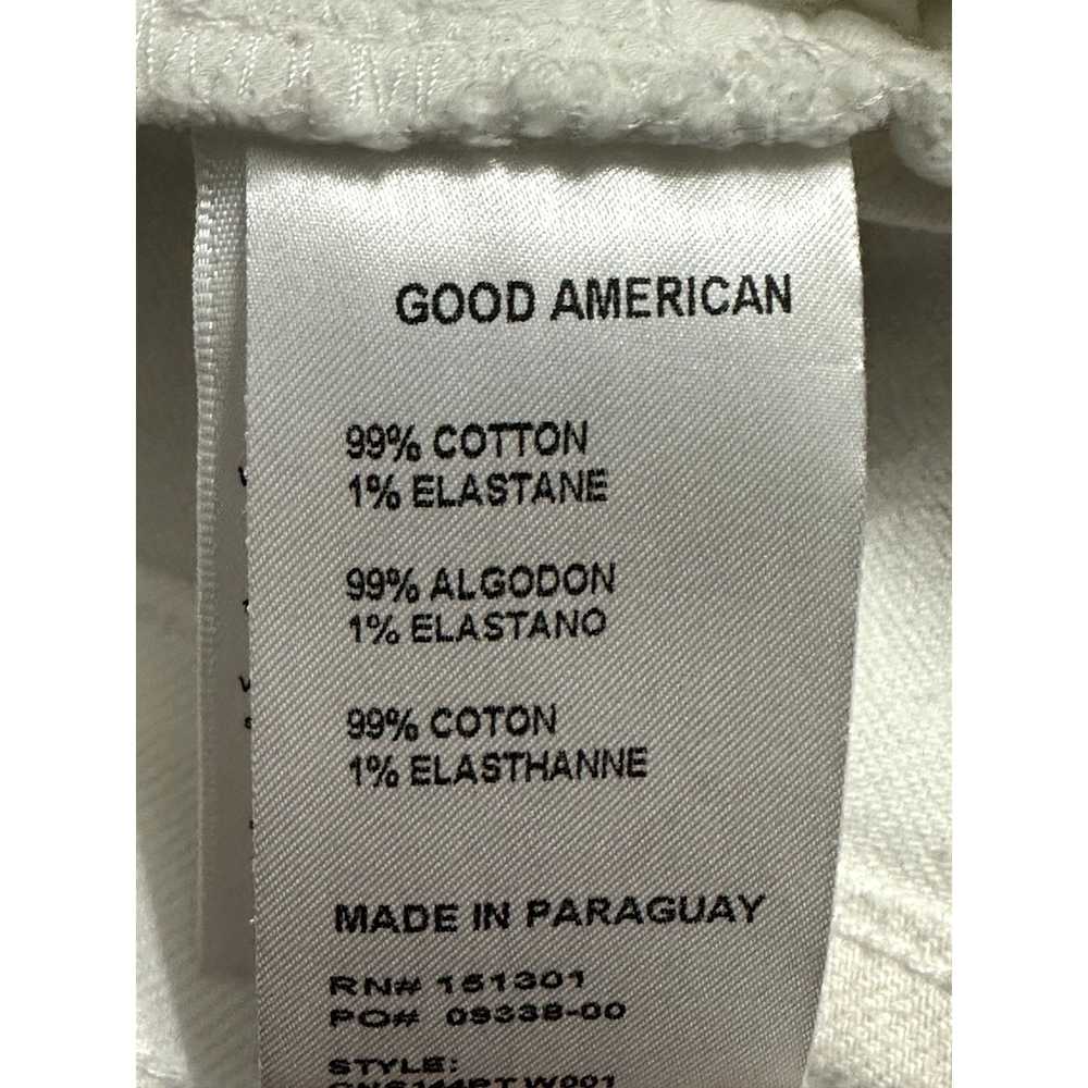 Good American Good American Womens White 90s Cut … - image 10