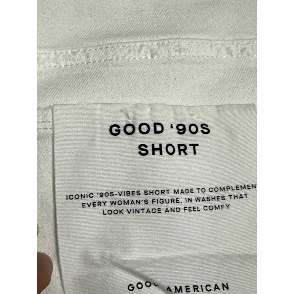 Good American Good American Womens White 90s Cut … - image 8