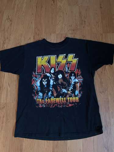 Vintage vintage KISS farewell tour tee