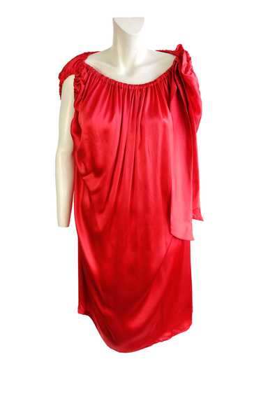 Vivienne Westwood Anglomania Shift Dress in Red Sa