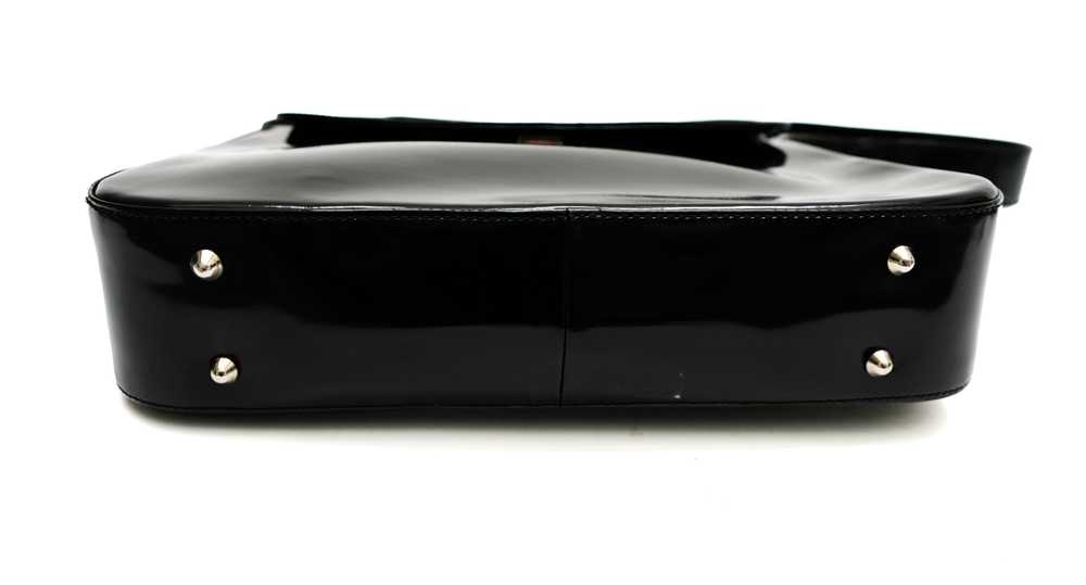 Anya Hindmarch Shoulder Bag in Black Patent Leath… - image 3