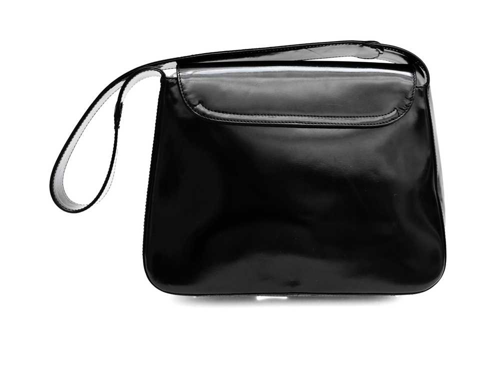 Anya Hindmarch Shoulder Bag in Black Patent Leath… - image 4