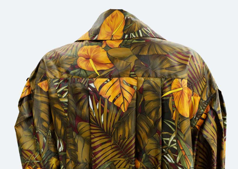 Salvatore Ferragamo Jungle Print Swing Coat, One … - image 5