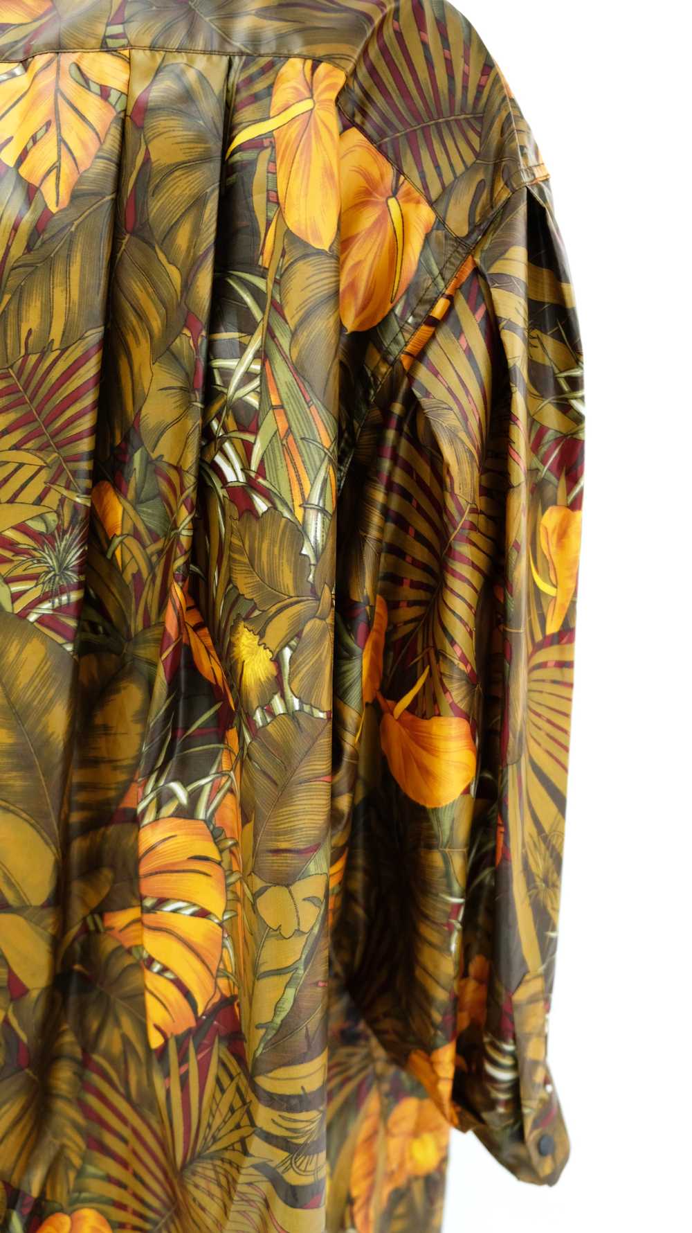 Salvatore Ferragamo Jungle Print Swing Coat, One … - image 6