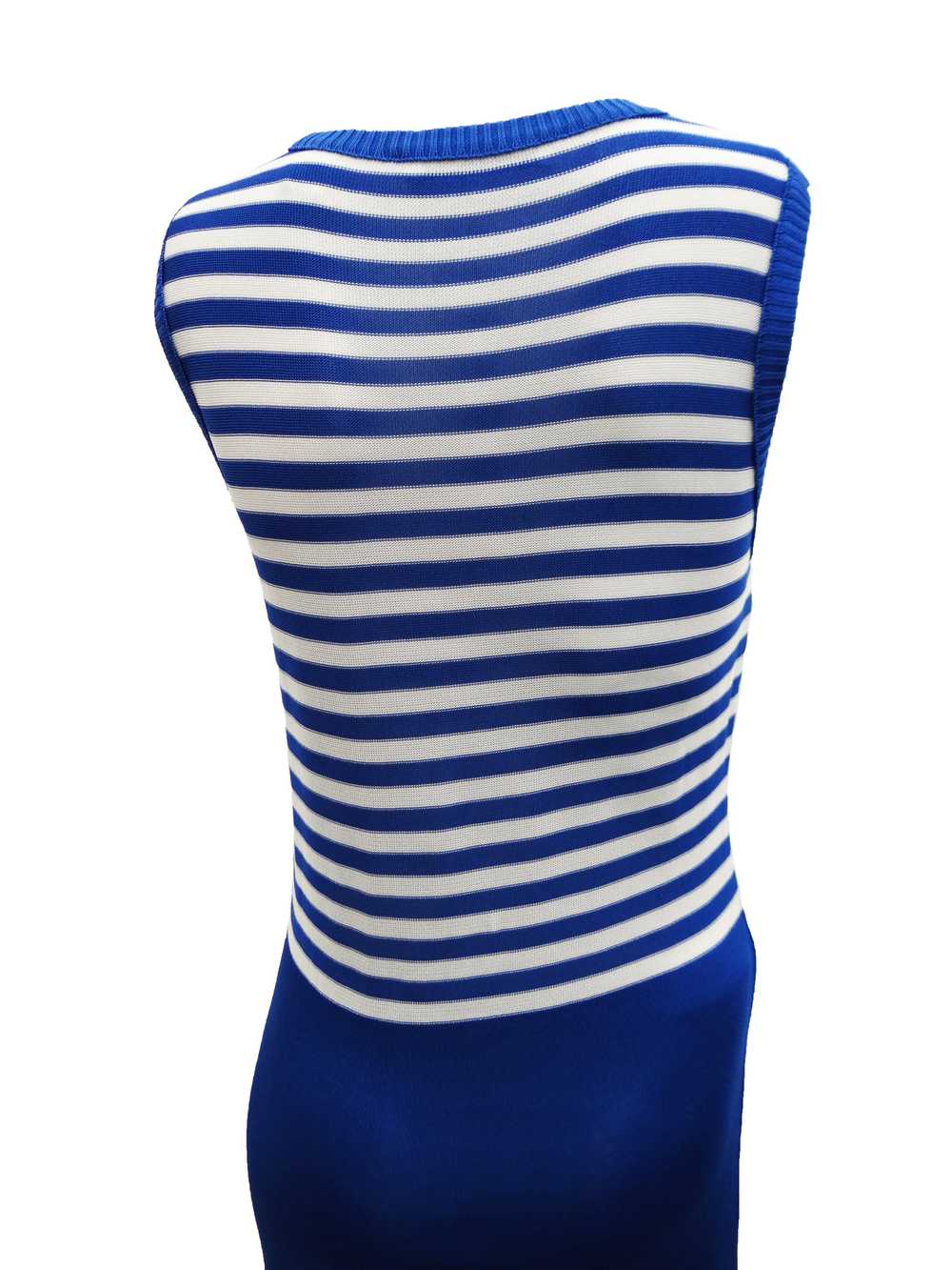 Sonia Rykiel Knitted Dress with Striped Top, UK12 - image 5