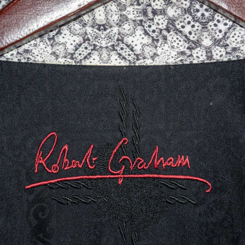 Robert Graham Robert Graham Men's Jacquard Button… - image 5