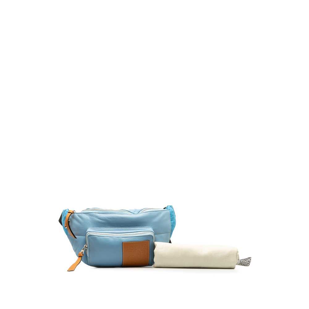 Blue LOEWE Leather Puffy Belt Bag - image 12