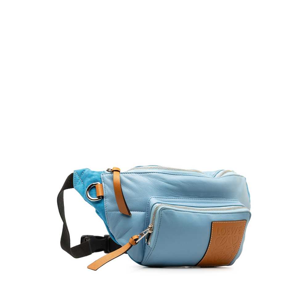 Blue LOEWE Leather Puffy Belt Bag - image 2