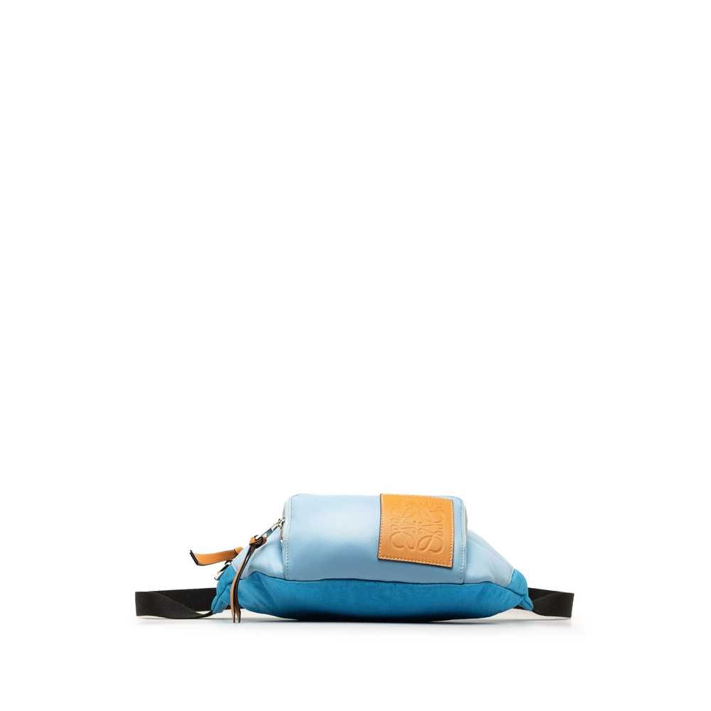 Blue LOEWE Leather Puffy Belt Bag - image 4