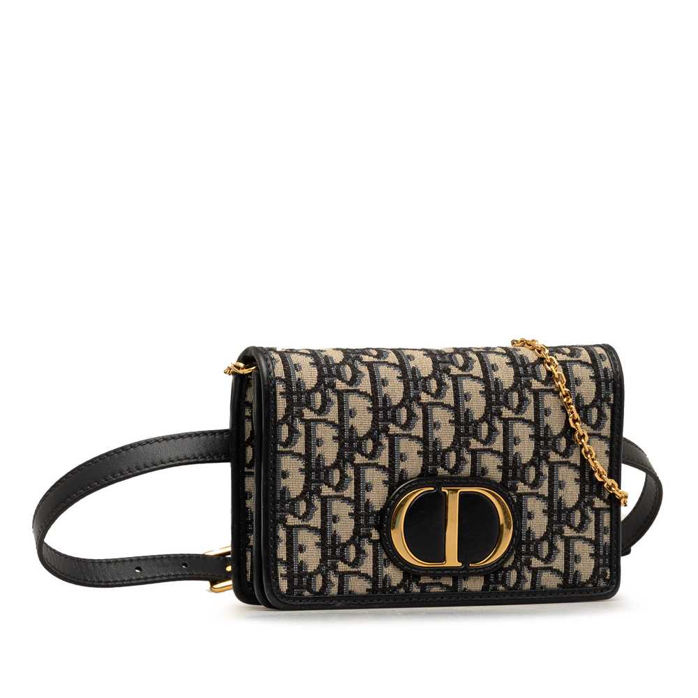 Brown Dior Oblique 30 Montaigne 2 in 1 Pouch Belt… - image 2