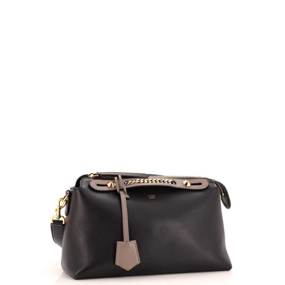 FENDI By The Way Satchel Leather with Chain Detai… - image 2