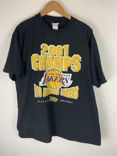 L.A. Lakers × Vintage 2001 Lakers Champion tee