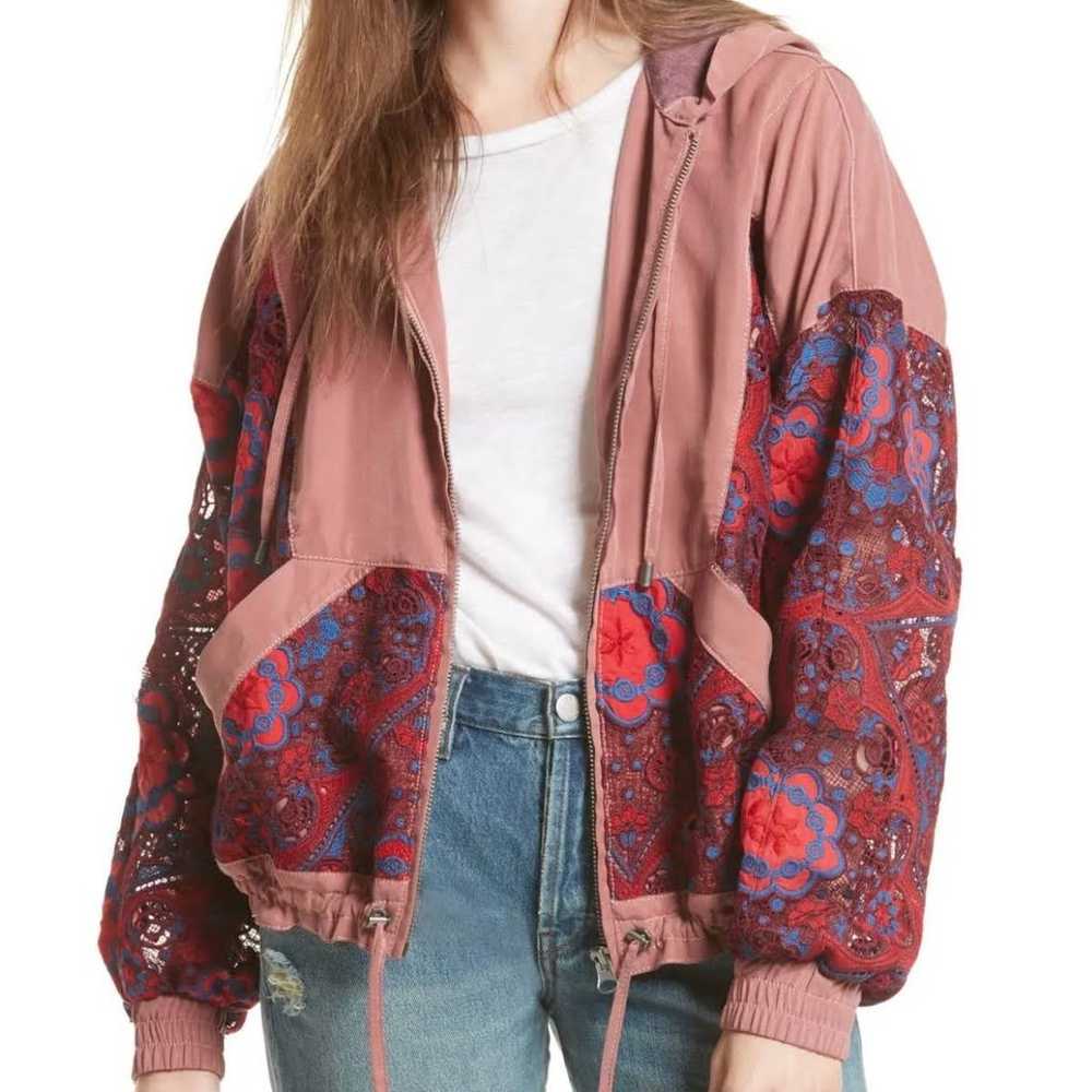 Free People Magpie Lacey Jacket Small - image 2