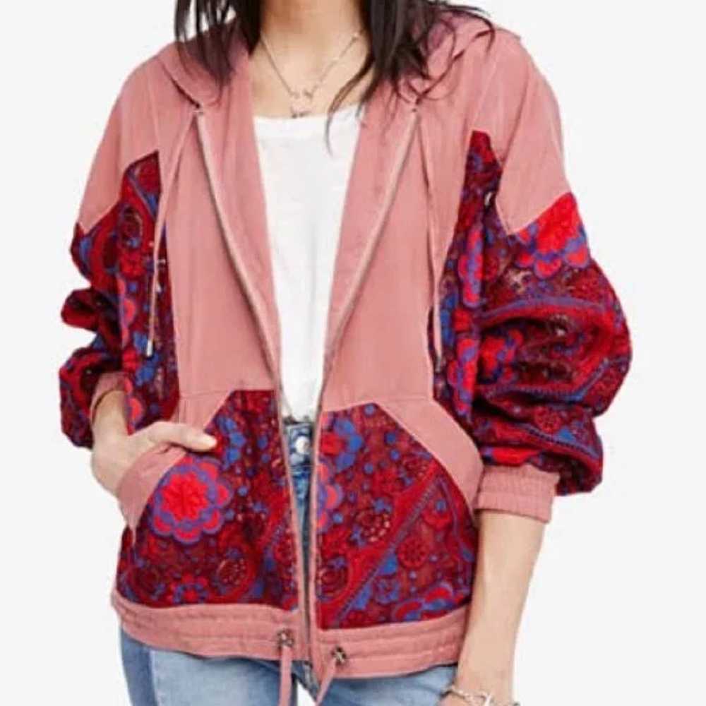 Free People Magpie Lacey Jacket Small - image 3