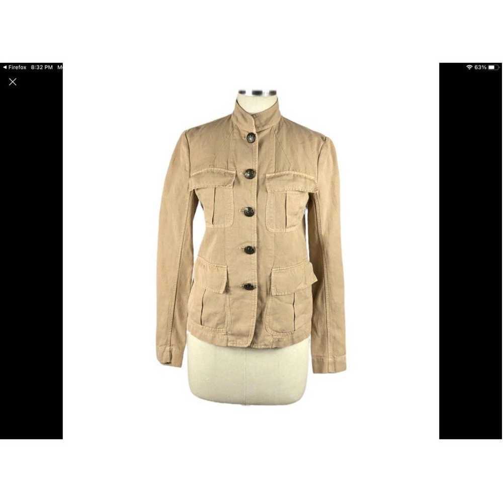 NILI LOTAN Cambre Jacket Uniform Desert Sand Mili… - image 2