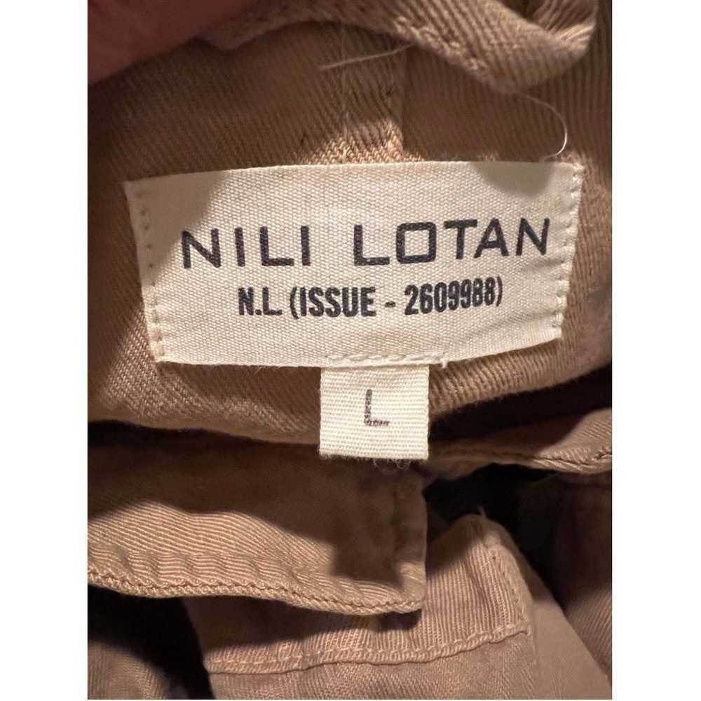 NILI LOTAN Cambre Jacket Uniform Desert Sand Mili… - image 3