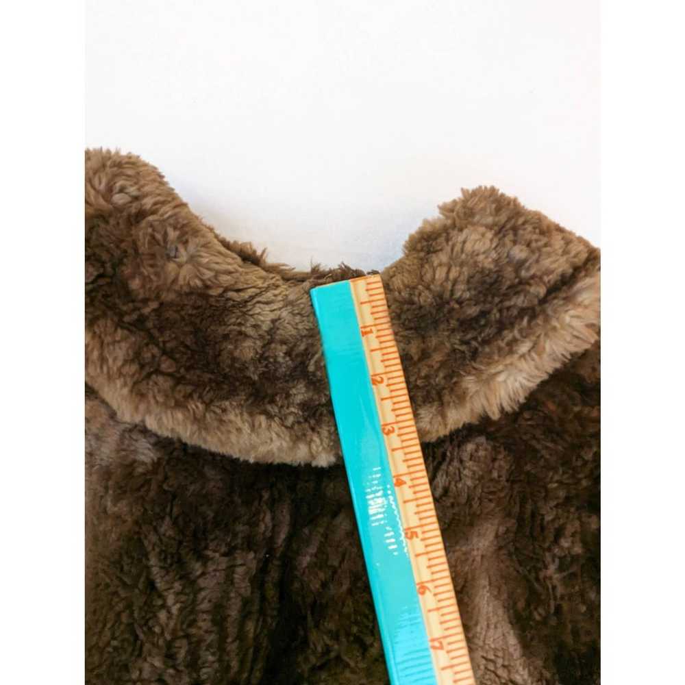 Vintage Brown Sheared Beaver Fur Coat Luxury Soft… - image 12