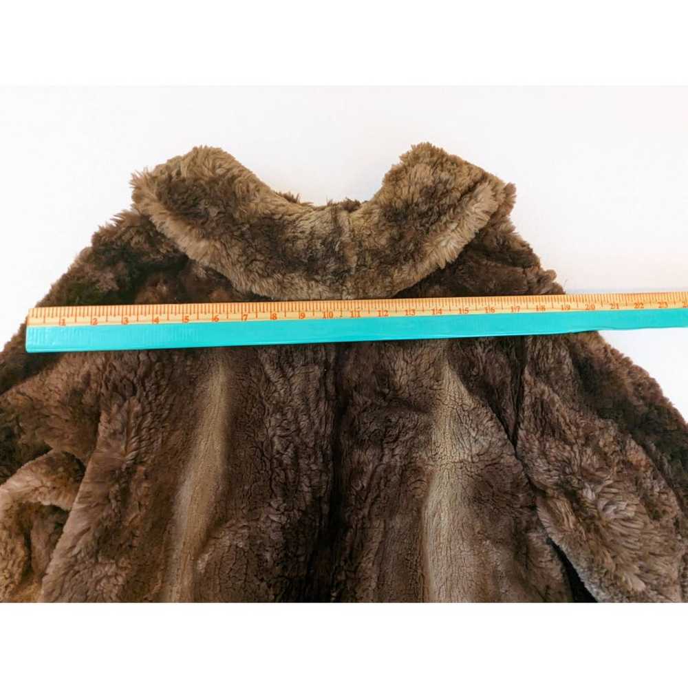 Vintage Brown Sheared Beaver Fur Coat Luxury Soft… - image 2