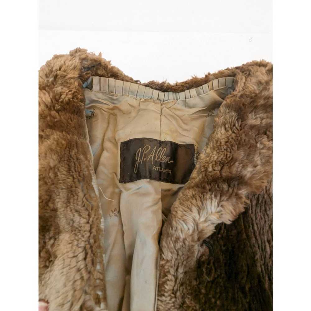Vintage Brown Sheared Beaver Fur Coat Luxury Soft… - image 5