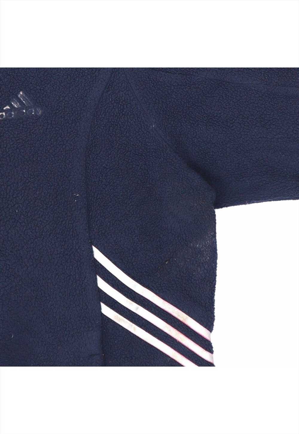 Vintage 90's Adidas Fleece Spellout Quarter Zip - image 4