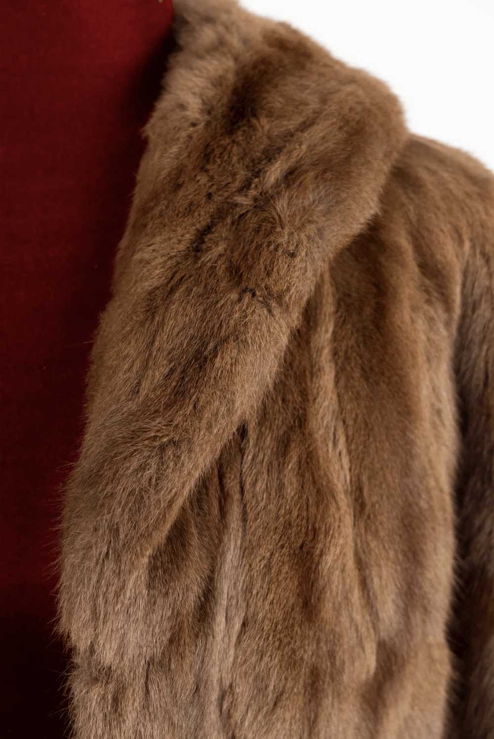 Vintage Vintage Bauman Furs Mink Short Length Cape - image 7
