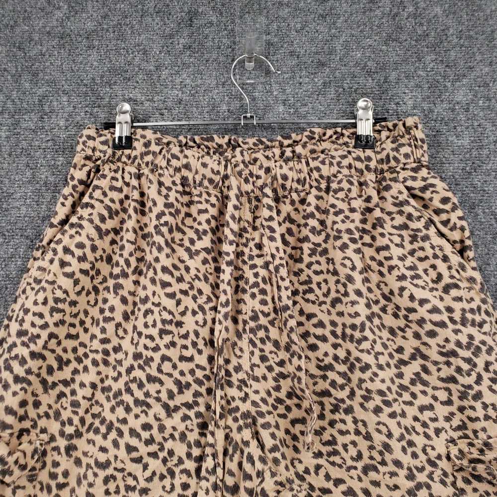 Vintage Aerie Pants Womens M Medium Brown Leopard… - image 3