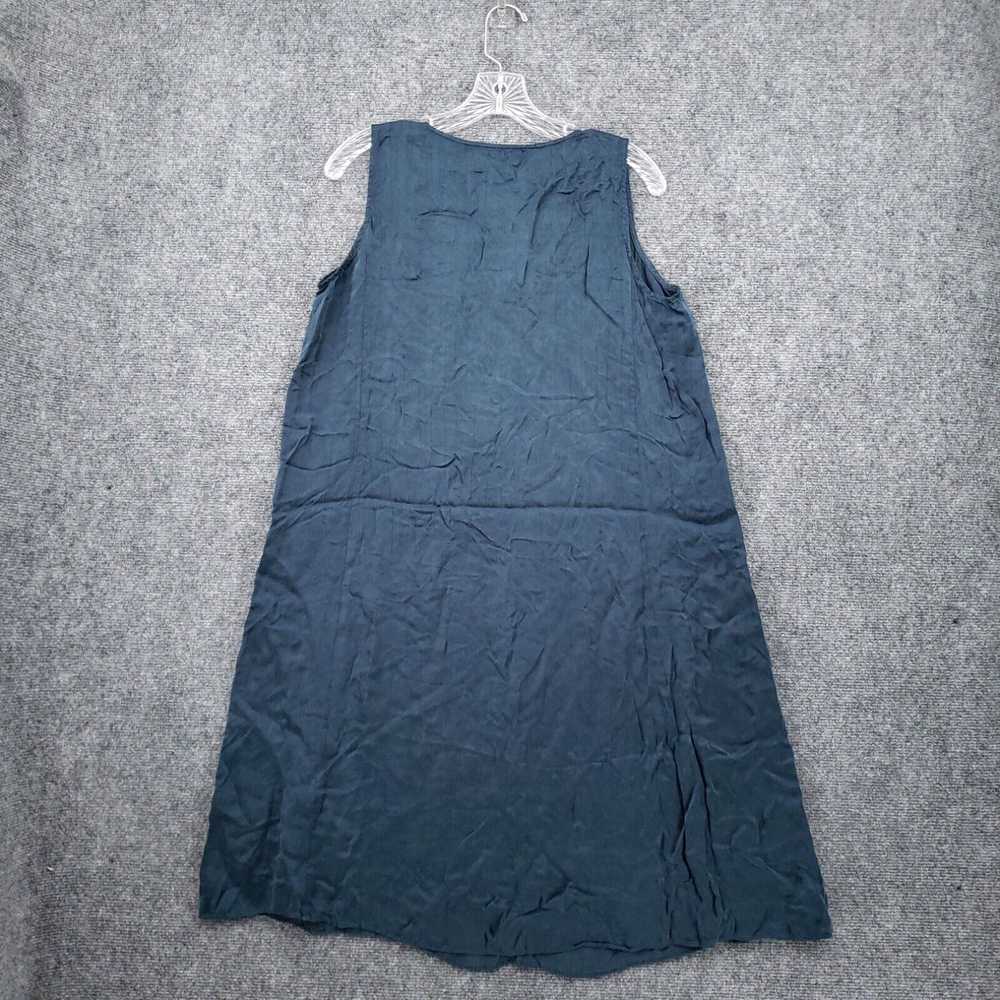 Eileen Fisher Eileen Fisher Dress Womens XXS Blue… - image 2