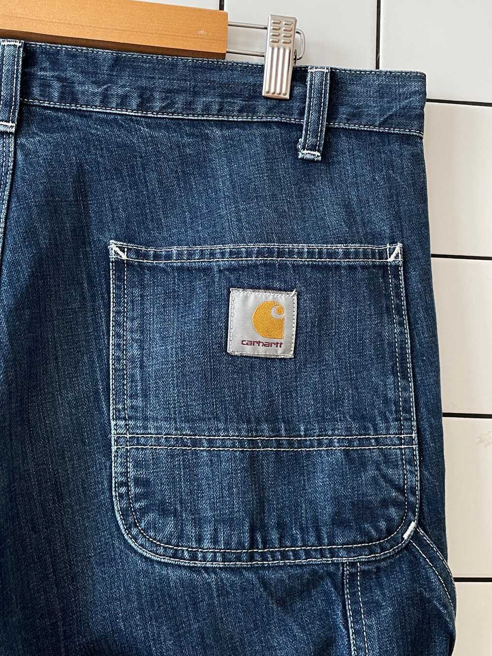 Carhartt × Jean × Vintage CARHARTT Pants Denim Si… - image 9