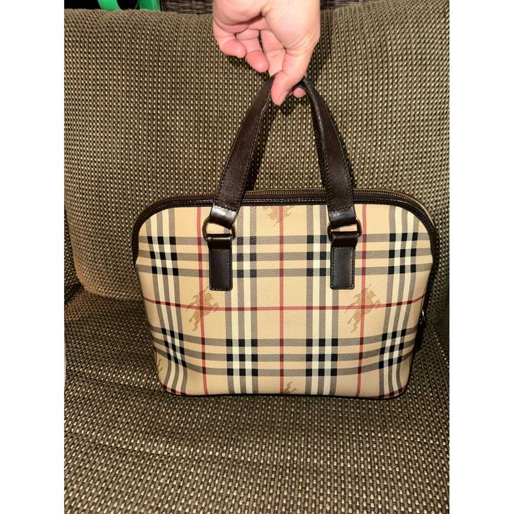 Burberry Leather handbag - image 8
