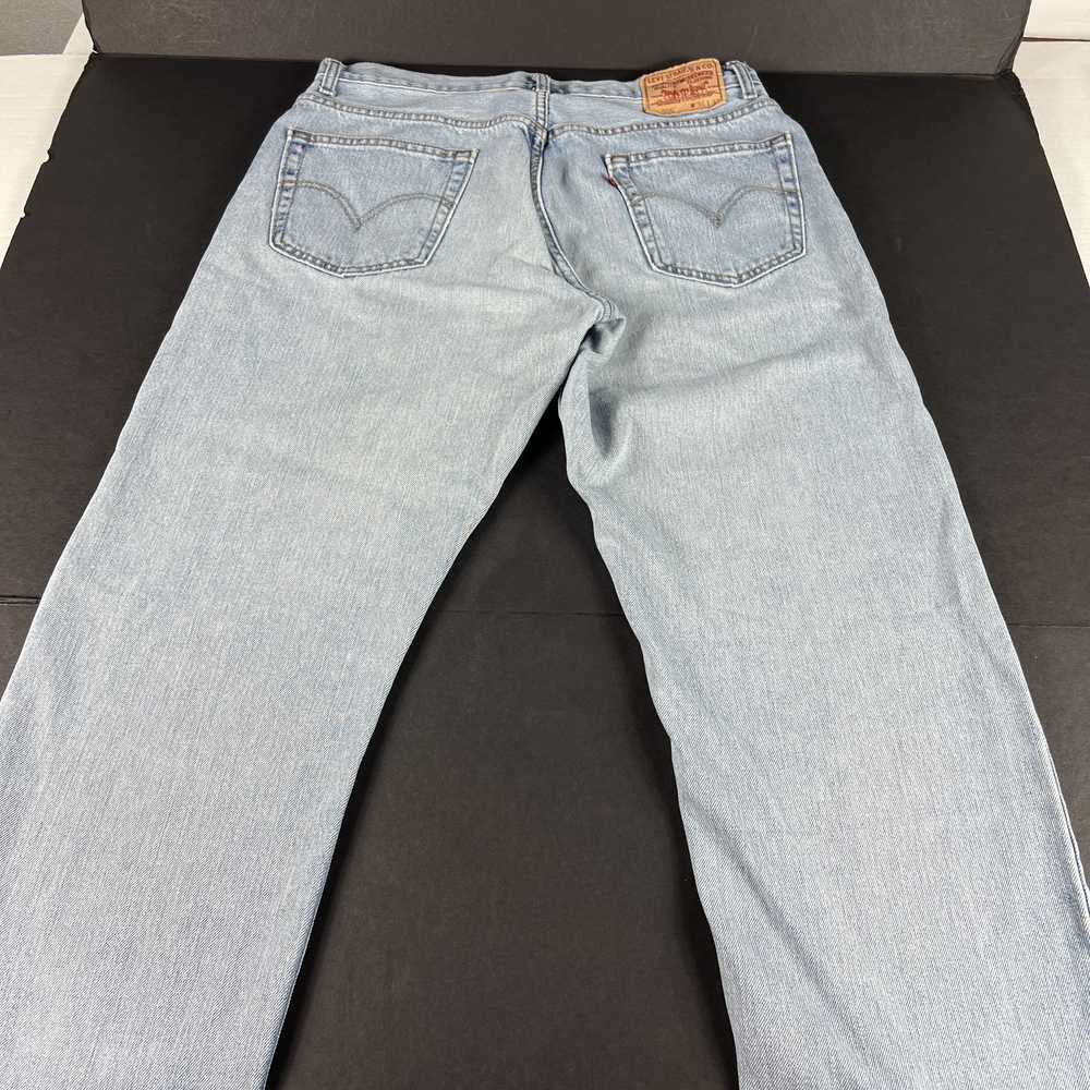 Levi's × Vintage Y2K Levi's Jeans 505 Straight Bl… - image 10