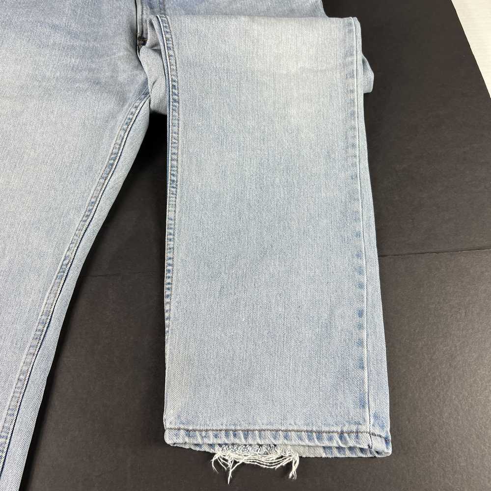 Levi's × Vintage Y2K Levi's Jeans 505 Straight Bl… - image 4