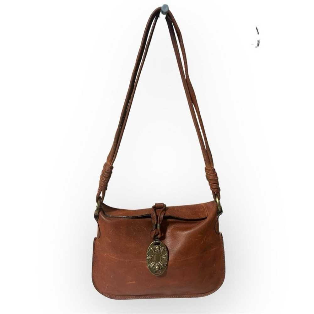 Vintage Leather Bohemian Leather Shoulder Bag by … - image 2