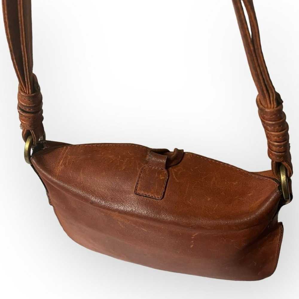 Vintage Leather Bohemian Leather Shoulder Bag by … - image 7