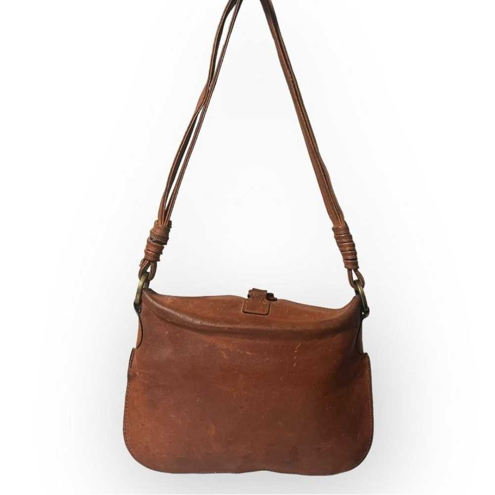 Vintage Leather Bohemian Leather Shoulder Bag by … - image 8