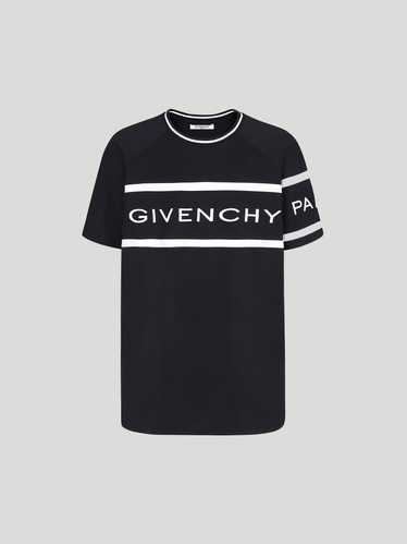 Givenchy o1srvl11e0524 Logo T-Shirts in Black & W… - image 1