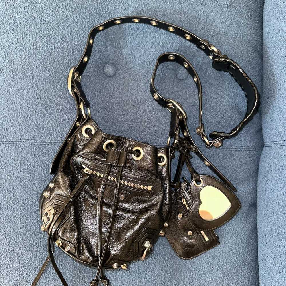 Balenciaga Le Cagole leather handbag - image 2