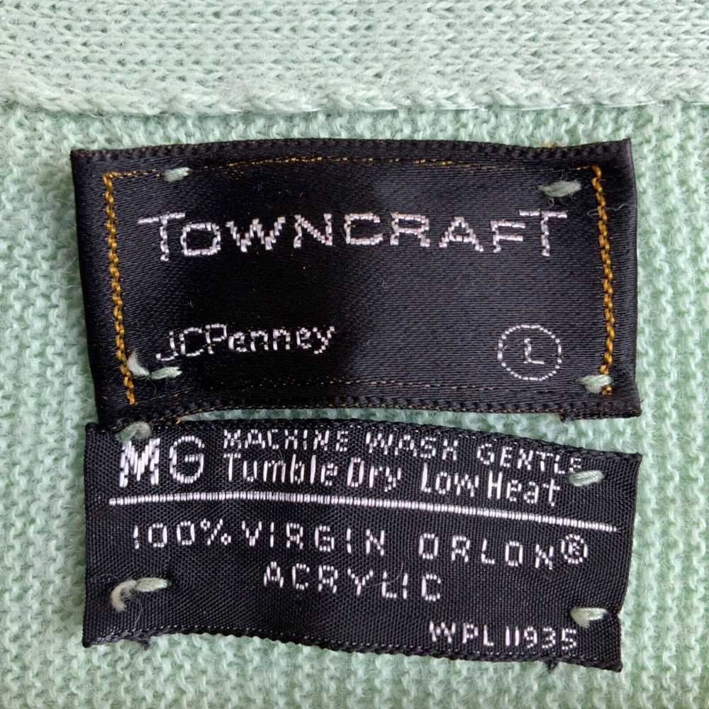 Vintage Vintage Jc Penny Towncraft V Neck Knit Ca… - image 3