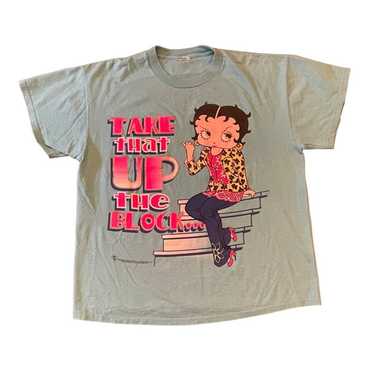 Vintage 1999 Betty Boop L XL Shirt Take That Up T… - image 1