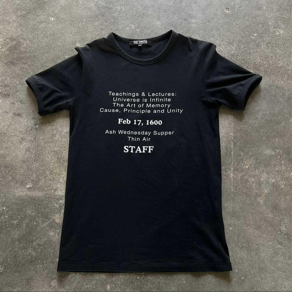 Raf Simons Raf Simmons 05SS Quote T-Shirt - image 1