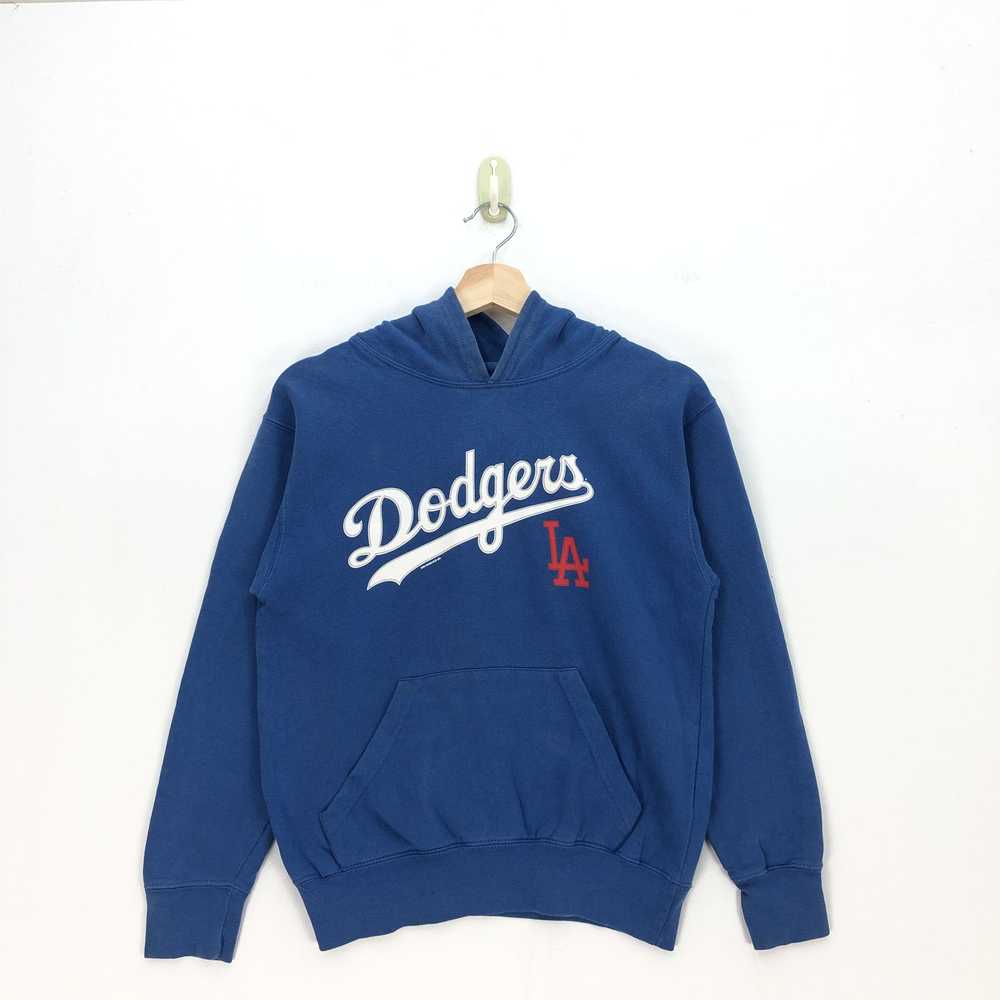 Los Angeles Dodgers × Vintage LA Dodgers Hoodie S… - image 2